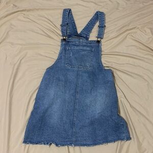 Wild Fable Blue Denim Dress Overalls